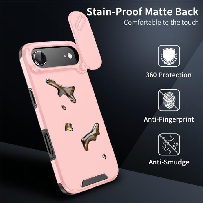 Bild 4, iPhone Air Skal Hybrid Armor CamCover Rosa