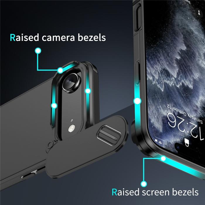 Bild 5, iPhone Air Skal Hybrid Armor CamCover Svart