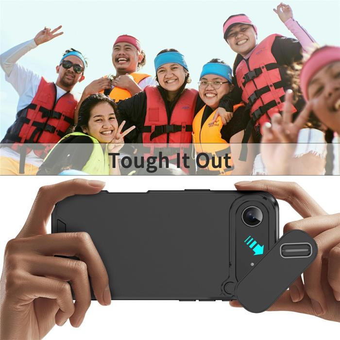 Bild 6, iPhone Air Skal Hybrid Armor CamCover Svart