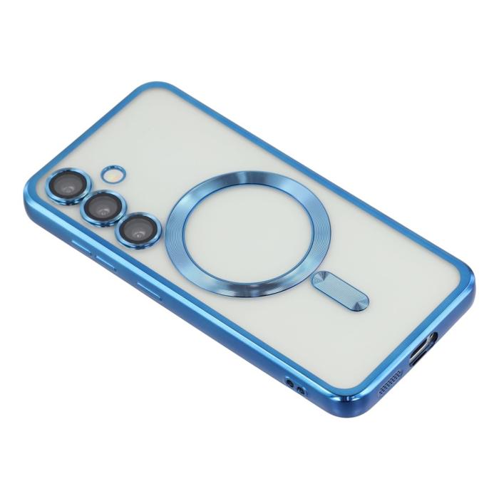 Bild 4, Samsung Galaxy S26 Skal MagSafe Electroplated TPU Blå