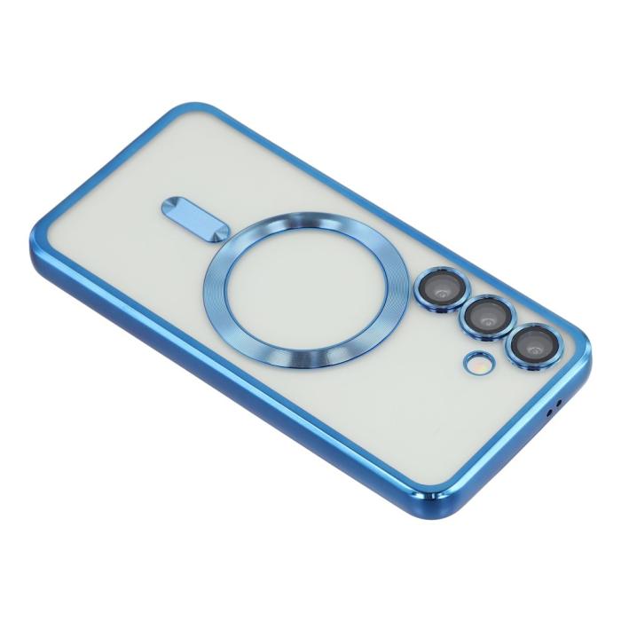 Bild 5, Samsung Galaxy S26 Skal MagSafe Electroplated TPU Blå