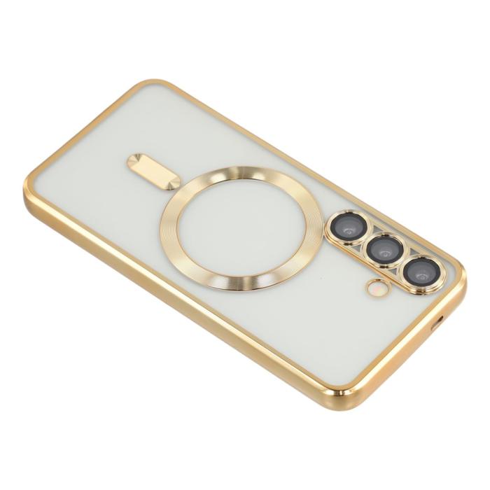 Bild 3, Samsung Galaxy S26 Skal MagSafe Electroplated TPU Guld