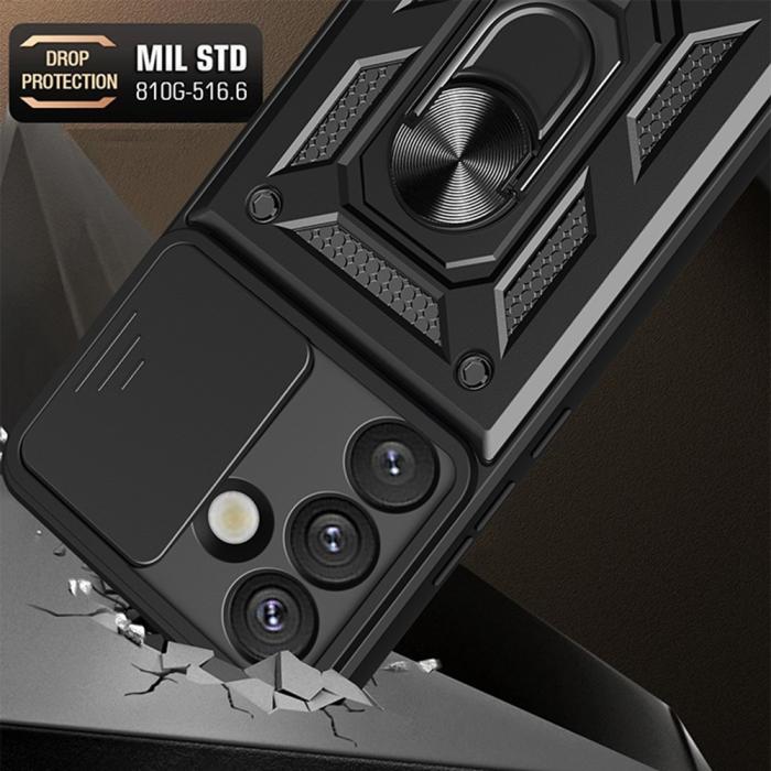 Bild 2, Samsung Galaxy S26 Skal CamShield Ring Hybrid Svart