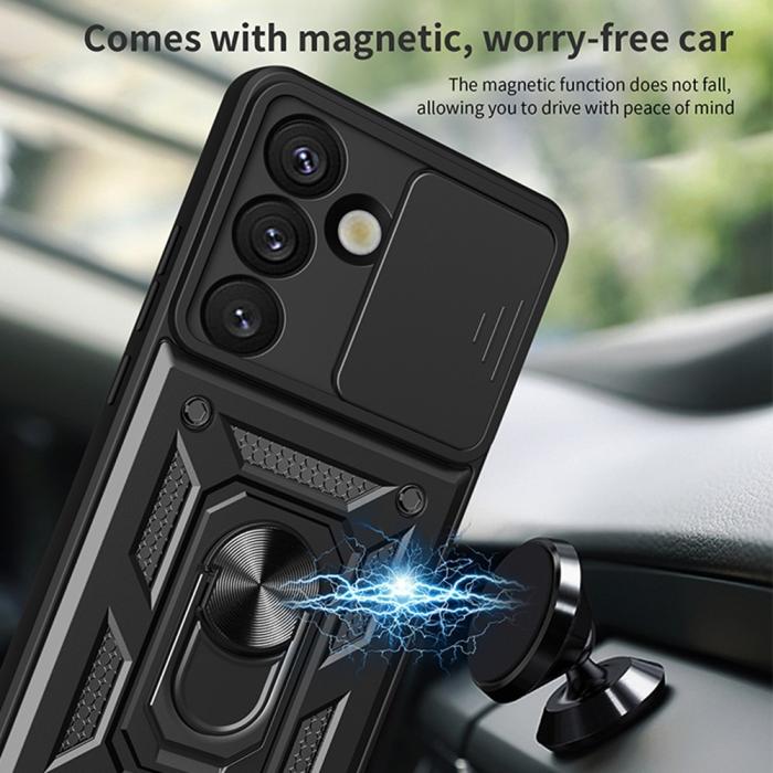 Bild 3, Samsung Galaxy S26 Skal CamShield Ring Hybrid Roséguld