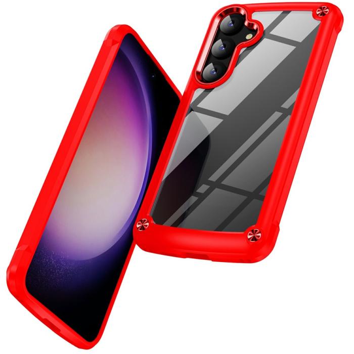 Bild 2, Samsung Galaxy S26 Skal Shockproof Hybrid Röd