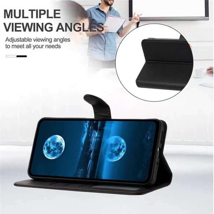 Bild 3, Samsung Galaxy S26 Fodral Läder Svart