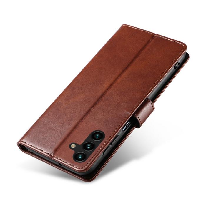 Bild 4, Samsung Galaxy S26 Fodral Läder Brun