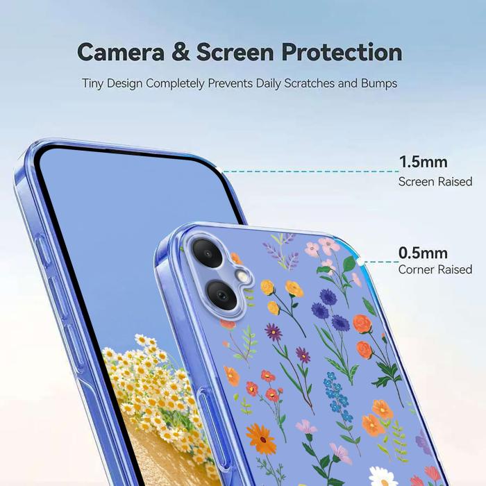 Bild 4, Samsung Galaxy A07 4G Skal Med Tryck Blommor