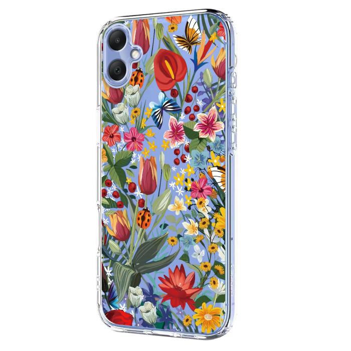 Bild 2, Samsung Galaxy A07 4G Skal Med Tryck Blommor