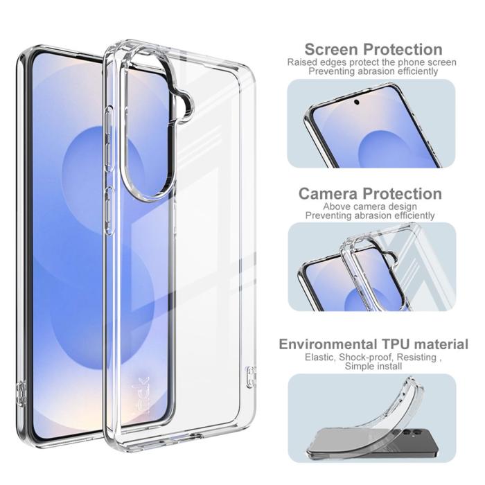 Bild 5, IMAK Samsung Galaxy S26 Skal Soft TPU Transparent