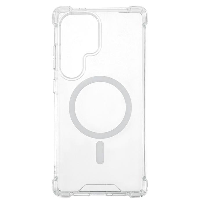 Bild 2, Galaxy S26 Ultra Skal MagSafe Shockproof Hybrid Transparent