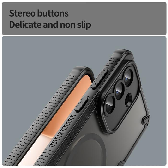 Bild 5, Samsung Galaxy A57 5G Skal MagSafe Hybrid Armor Svart