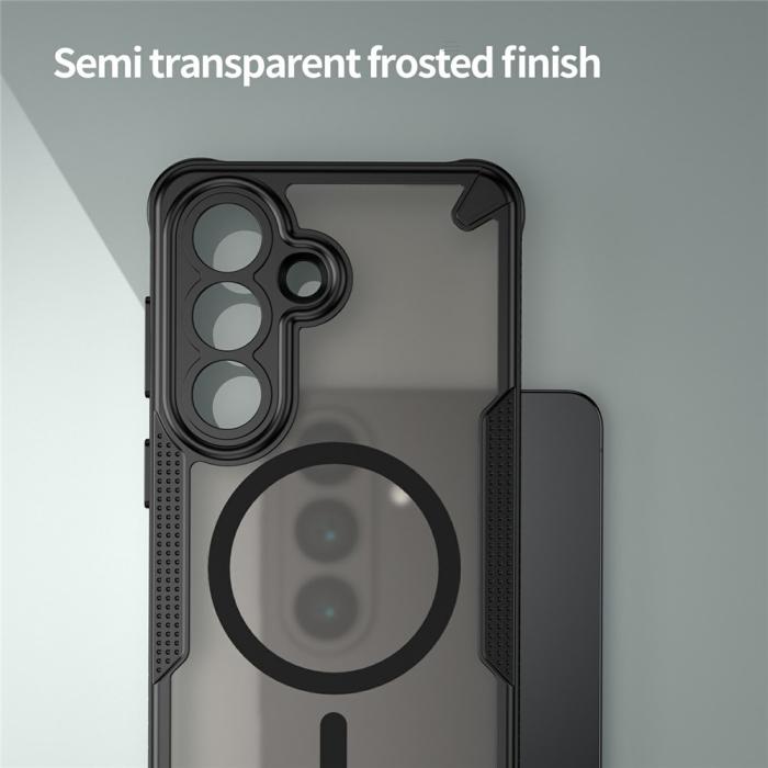 Bild 4, Samsung Galaxy S26 Skal MagSafe Hybrid Armor Svart