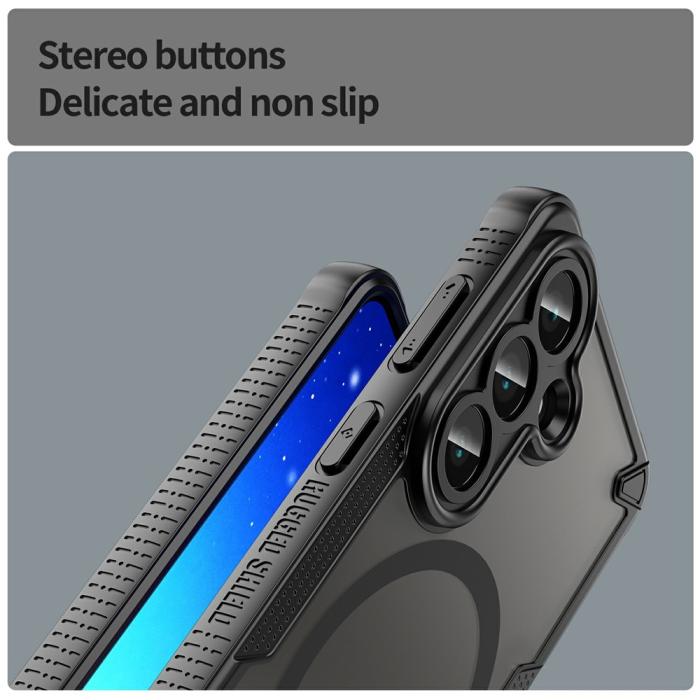 Bild 5, Samsung Galaxy S26 Skal MagSafe Hybrid Armor Svart