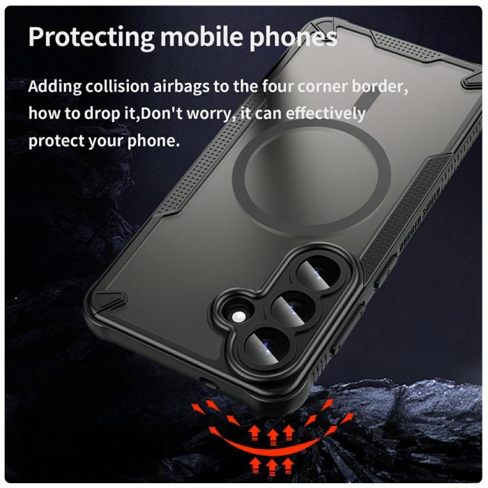 Bild 3, Samsung Galaxy S26 Plus Skal MagSafe Hybrid Armor Svart