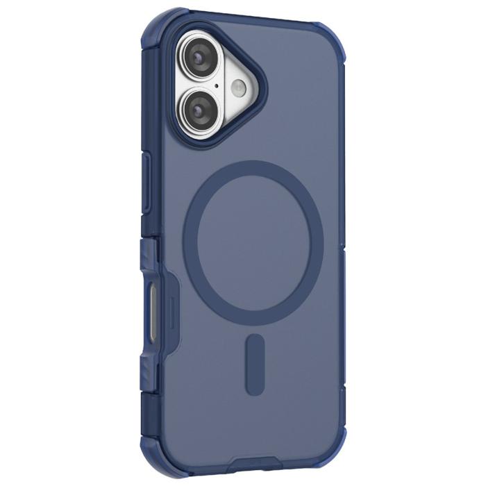 Bild 2, iPhone 17 Skal MagSafe Shockproof Hybrid Blå