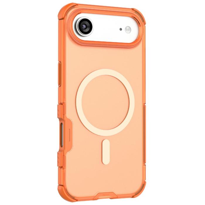 Bild 2, iPhone Air Skal MagSafe Shockproof Hybrid Orange