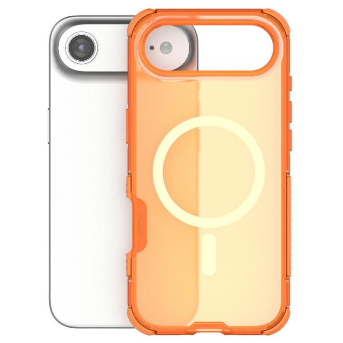 Bild 3, iPhone Air Skal MagSafe Shockproof Hybrid Orange