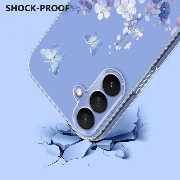 Bild 3, Samsung Galaxy S26 Plus Skal TPU Med Tryck Blommor