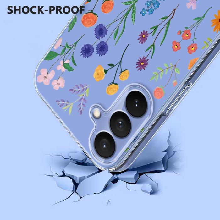 Bild 3, Samsung Galaxy S26 Plus Skal TPU Med Tryck Blommor