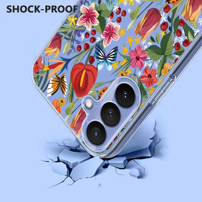 Bild 3, Samsung Galaxy S26 Plus Skal TPU Med Tryck Blommor