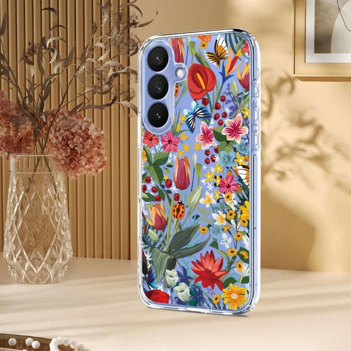 Bild 5, Samsung Galaxy S26 Plus Skal TPU Med Tryck Blommor