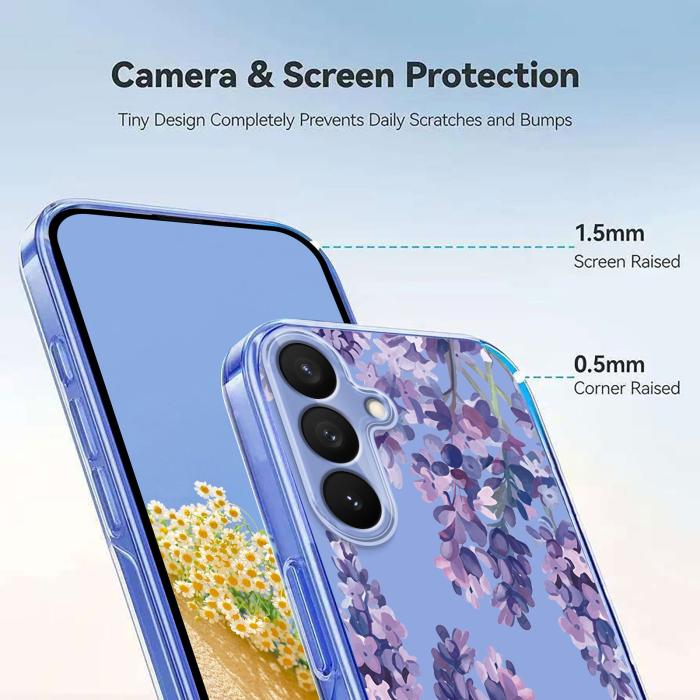 Bild 4, Samsung Galaxy S26 Plus Skal TPU Med Tryck Blommor