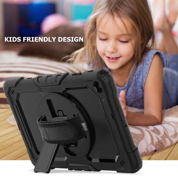 Bild 6, Galaxy Tab A 10.1 2019 Skal 360 Shockproof Hybrid Kickstand
