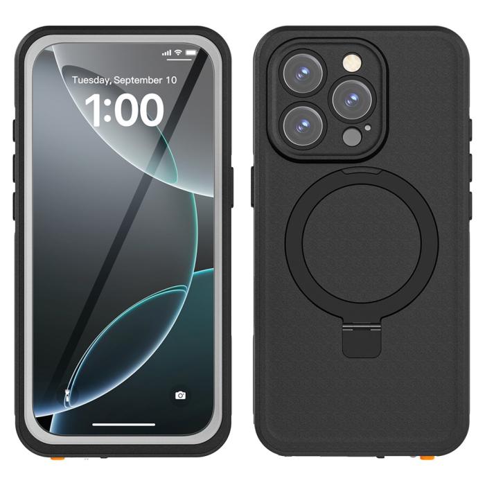 Bild 2, REDPEPPER iPhone 16 Pro Skal MagSafe Kickstand Vattentät IP68