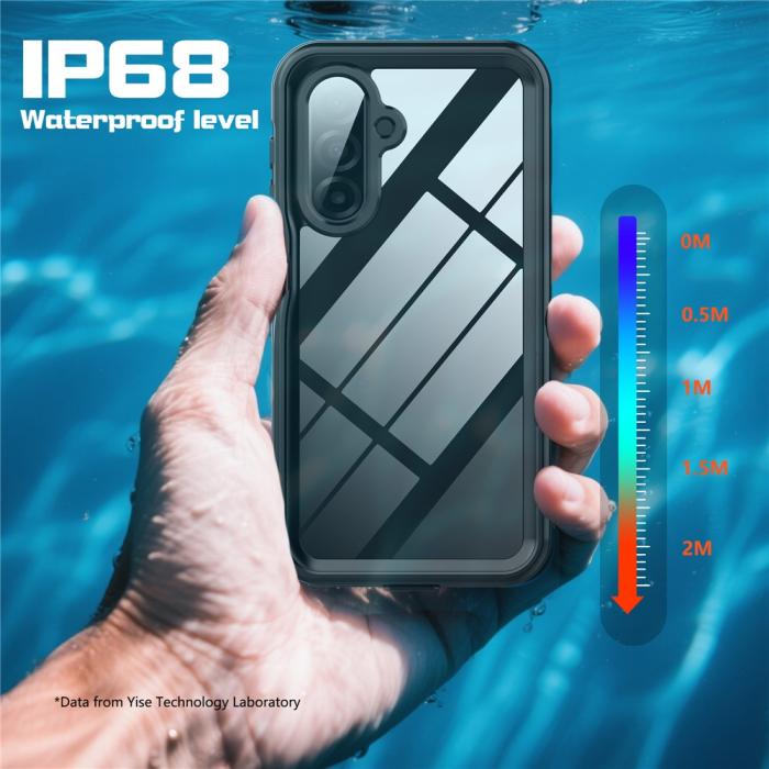 Bild 5, REDPEPPER Galaxy A17 Skal 360 Vattentätt IP68 Svart