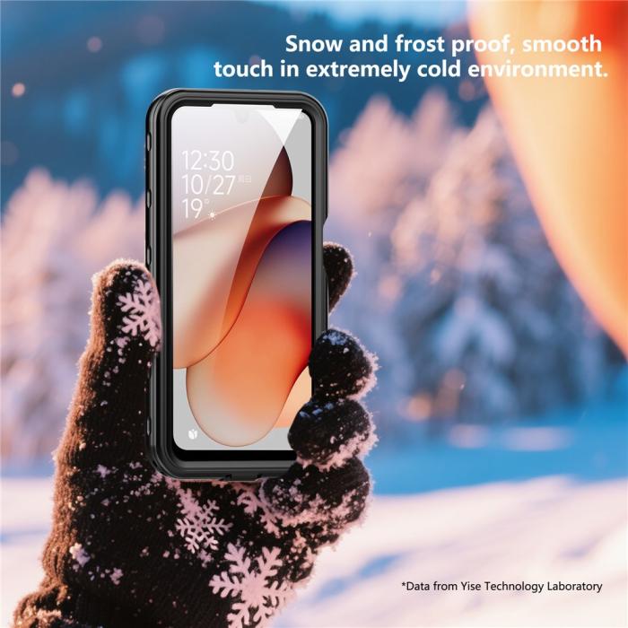 Bild 6, REDPEPPER Galaxy A17 Skal 360 Vattentätt IP68 Svart