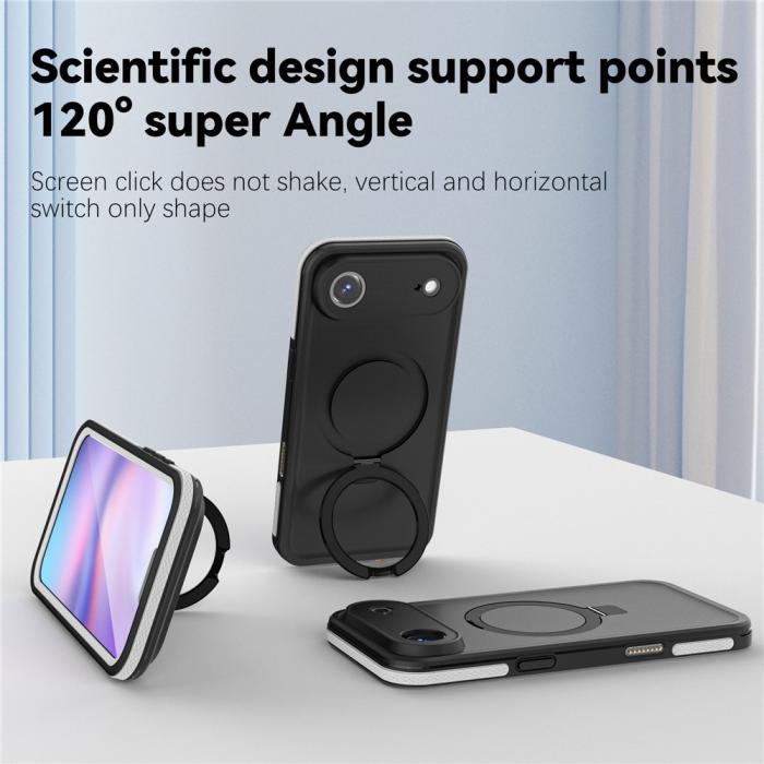 Bild 3, REDPEPPER iPhone Air Skal MagSafe Kickstand Vattentät IP68