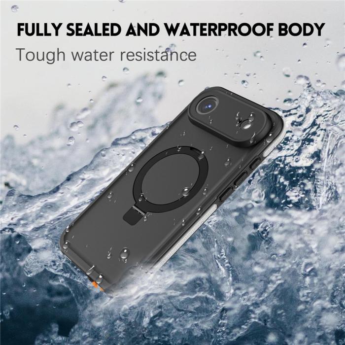Bild 5, REDPEPPER iPhone Air Skal MagSafe Kickstand Vattentät IP68