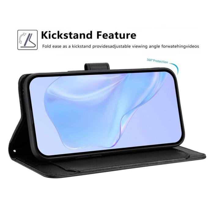 Bild 3, Google Pixel 10a Fodral Läder Svart