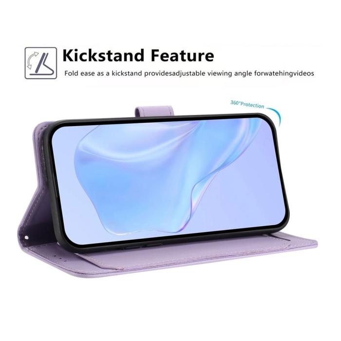 Bild 3, Google Pixel 10a Fodral Läder Lila