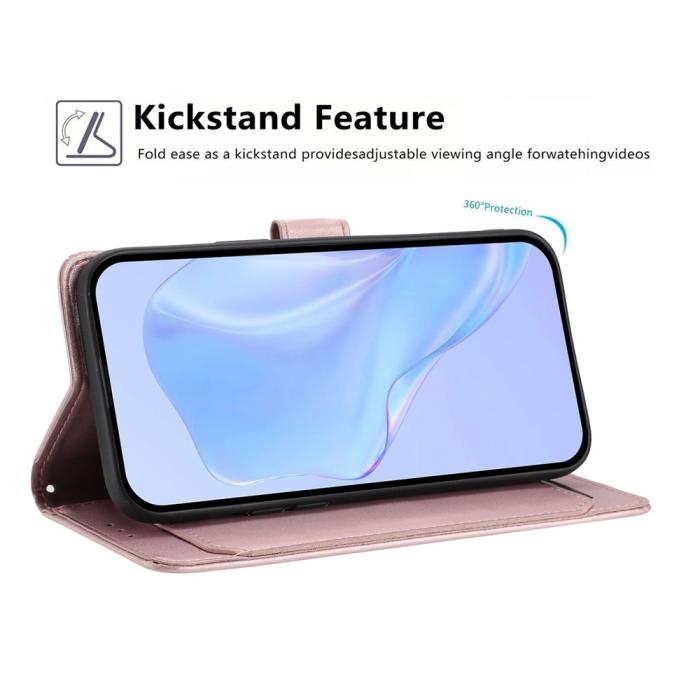 Bild 3, Google Pixel 10a Fodral Läder Roséguld