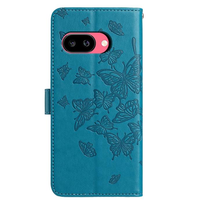 Bild 5, Google Pixel 10a Fodral Med Fjäril Tryck Blå