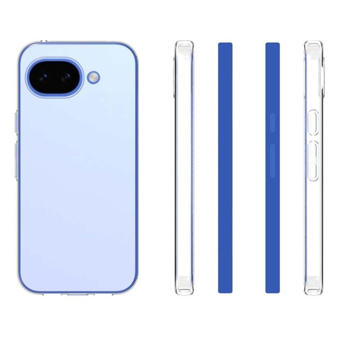 Bild 4, Google Pixel 10a Skal TPU Transparent