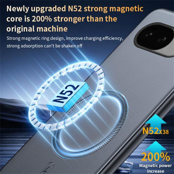 Bild 4, Google Pixle 10a Skal MagSafe Hybrid Svart