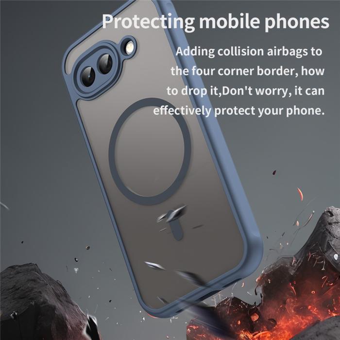 Bild 3, Google Pixel 10a Skal MagSafe Hybrid Blå