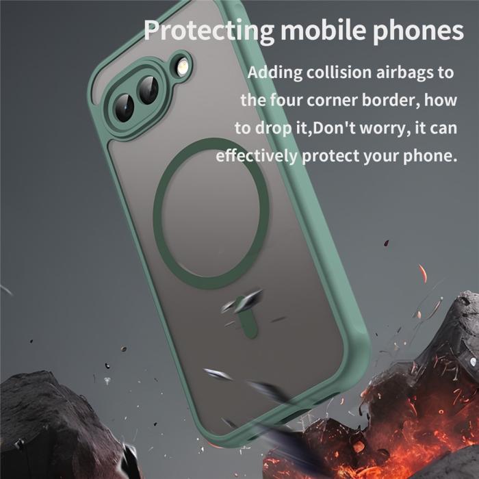 Bild 3, Google Pixel 10a Skal MagSafe Hybrid Grön