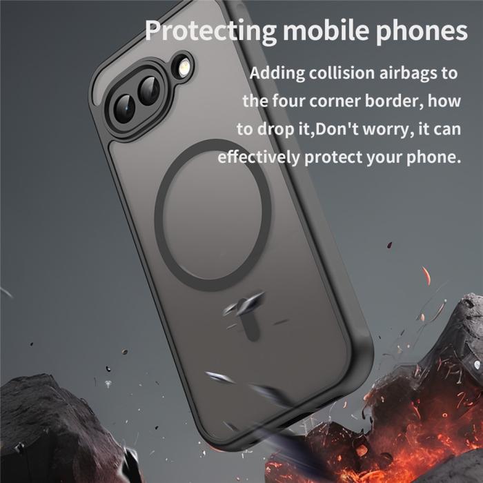 Bild 3, Google Pixel 10a Skal MagSafe Hybrid Svart