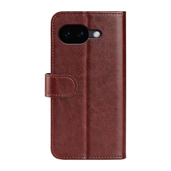Bild 6, Google Pixel 10a Fodral Crazy Horse Läder Brun