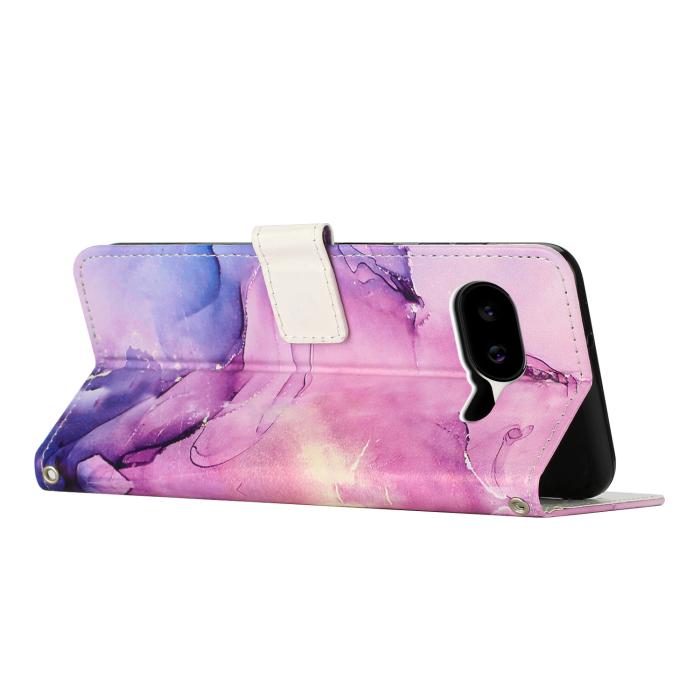 Bild 2, Google Pixel 10a Fodral Marmor Lila
