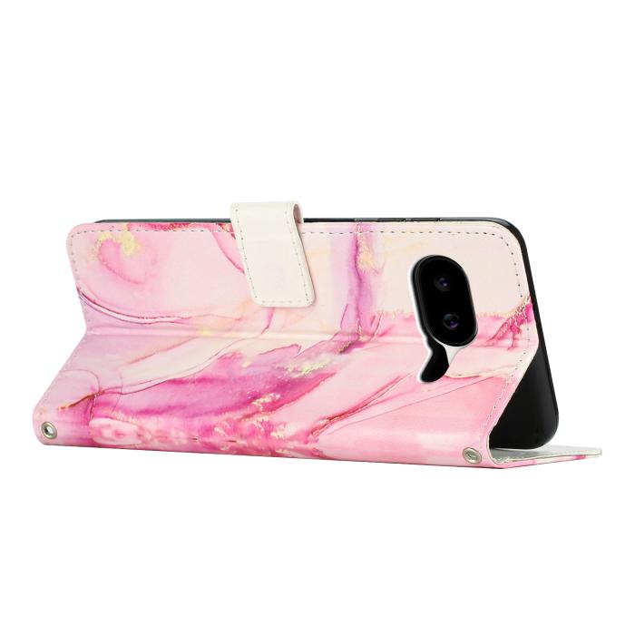 Bild 2, Google Pixel 10a Fodral Marmor Roséguld