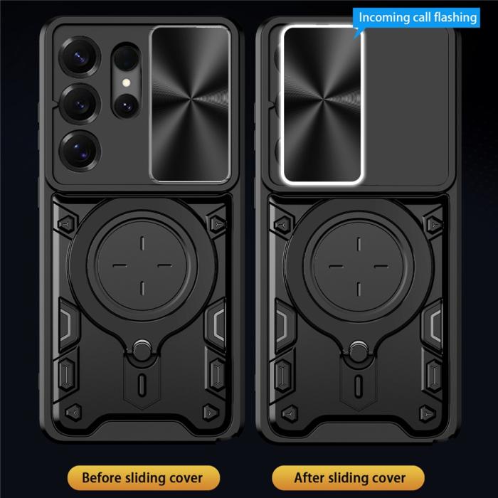 Bild 5, Samsung Galaxy S26 Ultra Skal CamShield Kickstand Hybrid Svart