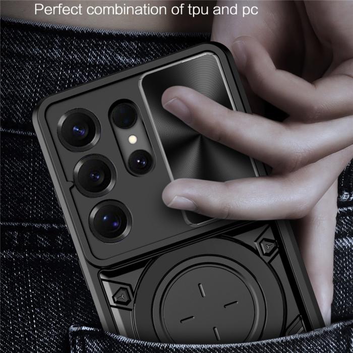 Bild 6, Samsung Galaxy S26 Ultra Skal CamShield Kickstand Hybrid Svart