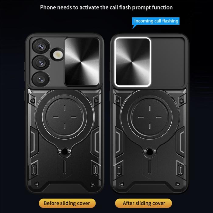 Bild 6, Samsung Galaxy S26 Plus Skal CamShield Kickstand Hybrid Svart