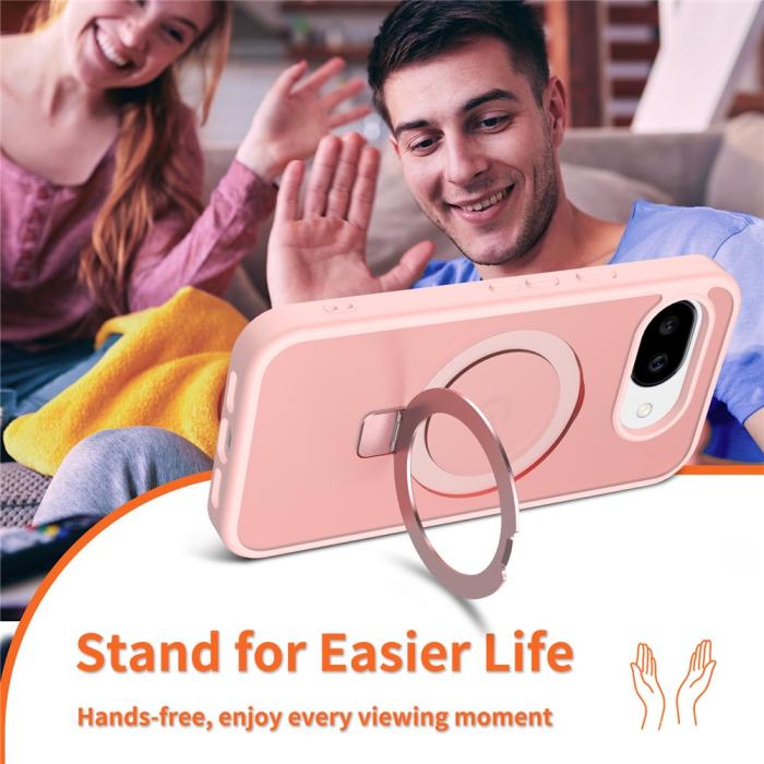 Bild 5, Google Pixel 10a Skal MagSafe Kickstand Hybrid Rosa