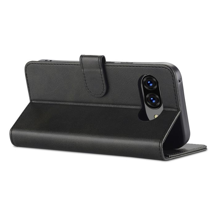 Bild 4, LC.IMEEKE Google Pixel 10a Fodral Läder Svart